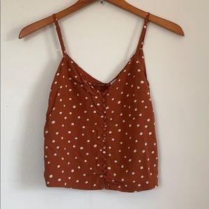 Madewell polka dot top